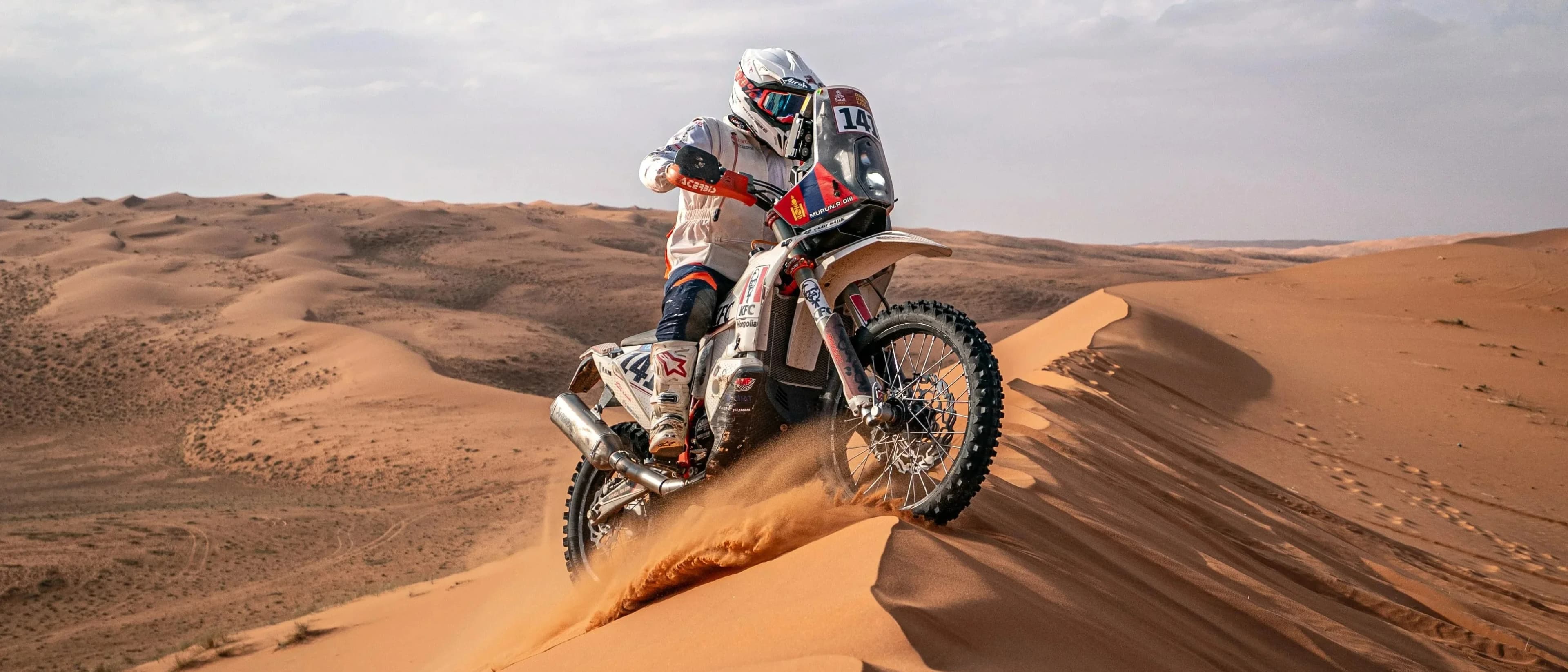 Explore the vast Gobi Desert on a thrilling motorcycle adventure. Experience the unique landscapes, visit ancient sites, and camp under the stars.